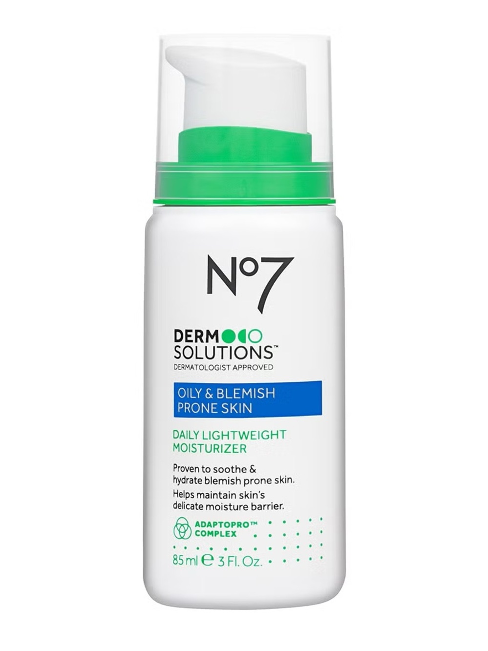No7 Derm Solutions Daily Lightweight Moisturizer, NEW